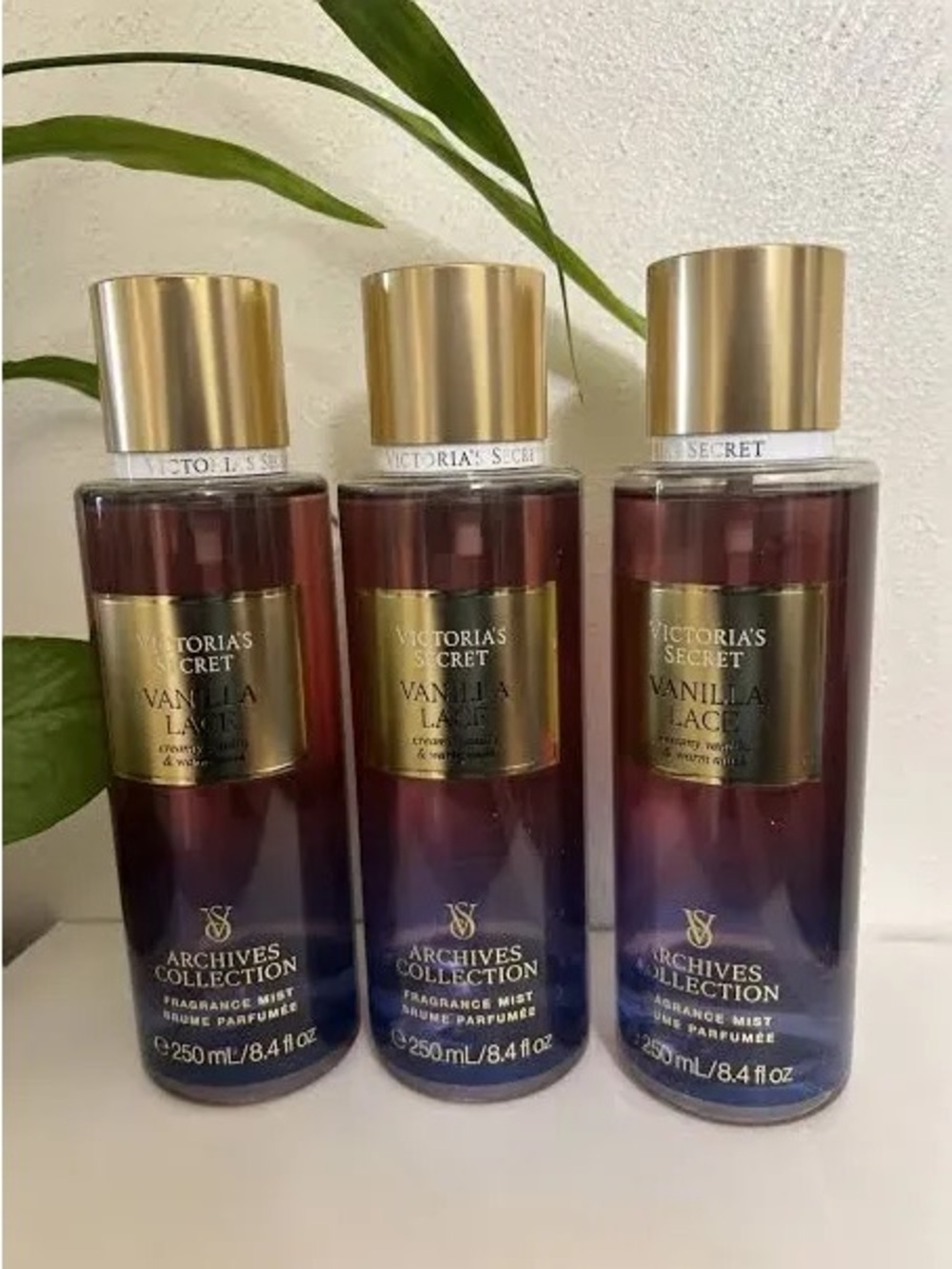 Victoria’s Secret Archives Collection Vanilla Lace Bundle of 3